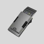 Porte Cartes Metal Homme RFID — cartes en éventail, sandwich aluminium à vis