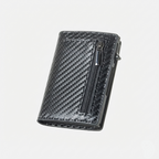 Porte Cartes Fibre de Carbone Homme — fibre de carbone tressée noir carbone, vue principale