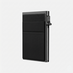 Porte Cartes Slim Aluminium Homme — aluminium anodisé gunmetal / noir, vue principale