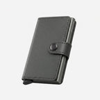 Porte Cartes Et Monnaie Homme — cartes en éventail, levier latéral