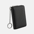 Porte Cartes Étui Homme — cuir Saffiano grainé noir, vue principale
