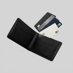 Porte Cartes 2 Volets Homme — cartes en éventail, pliage bi-fold