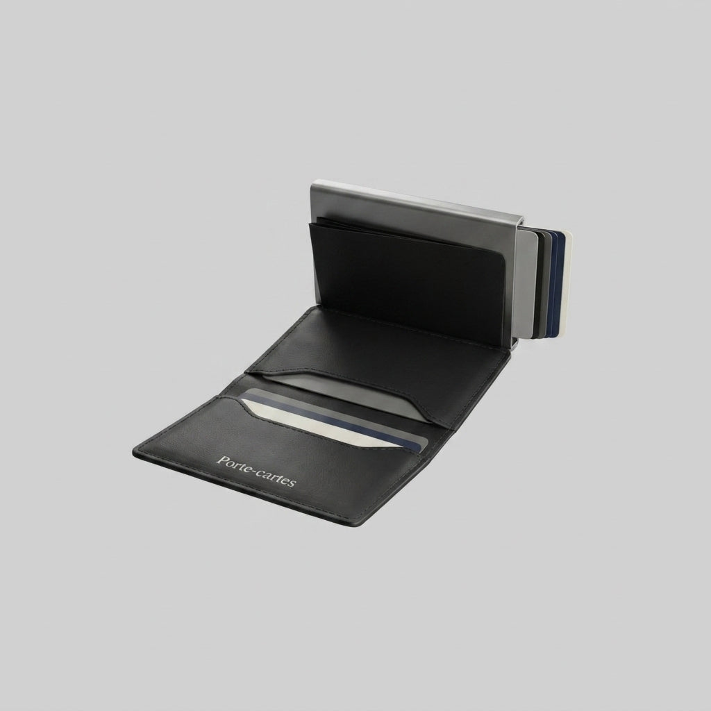 Porte Cartes Portefeuille Homme — boîte cadeau signature Porte-cartes