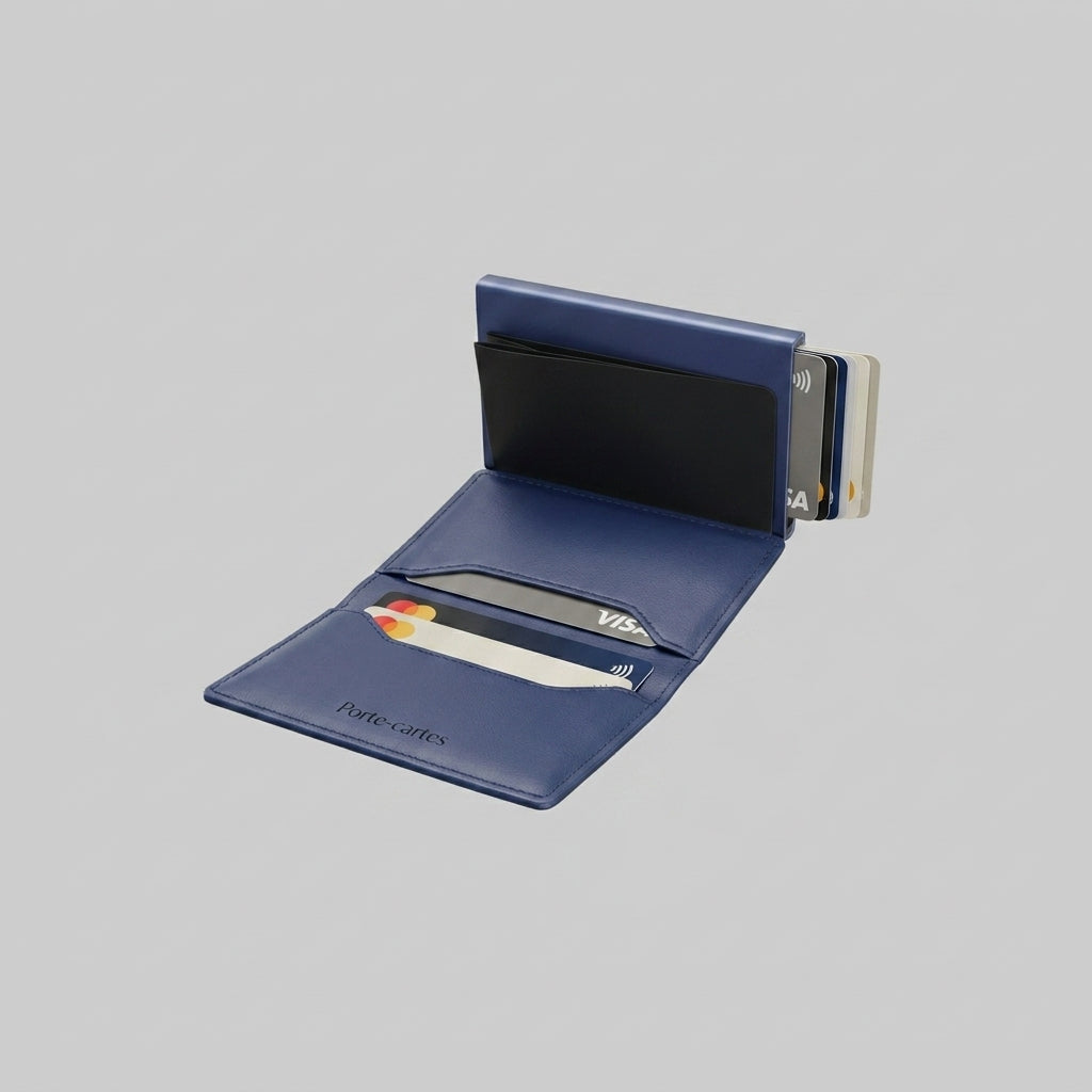 Porte Cartes RFID Homme — boîte cadeau signature Porte-cartes