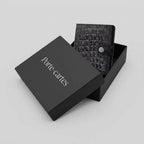 Porte Cartes Cuir Croco Homme — boîte cadeau signature Porte-cartes