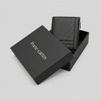 Porte Cartes Cuir Homme Zippé — boîte cadeau signature Porte-cartes