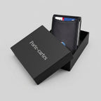 Porte Cartes Homme Vertical — cartes en éventail, slots frontaux