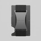 Porte Cartes Métal Homme — gros plan sur la matière aluminium aéronautique anodisé
