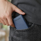 Porte Cartes Magnétique Homme — cartes en éventail, fermeture magnétique